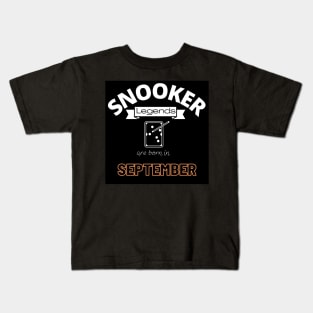 Snooker legends t-shirt special gift for her or him Kids T-Shirt